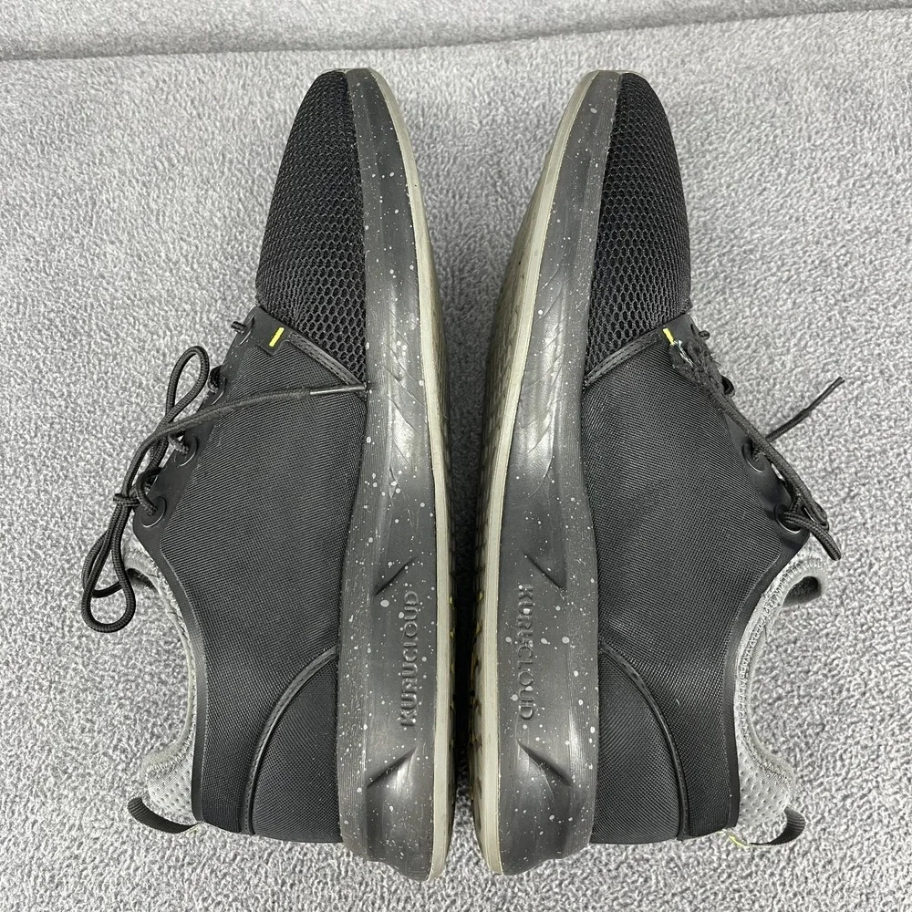 Kuru‎ Atom Mens Size 14 M Black Gray Athletic Running Walking Shoes Sneakers